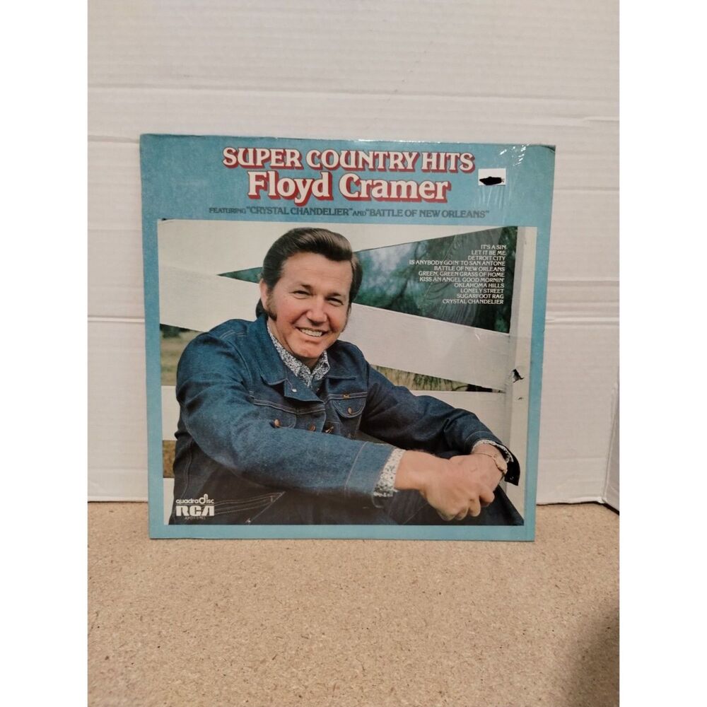 Floyd Cramer Super Country Hits 12" Vinyl LP APD1-0155
